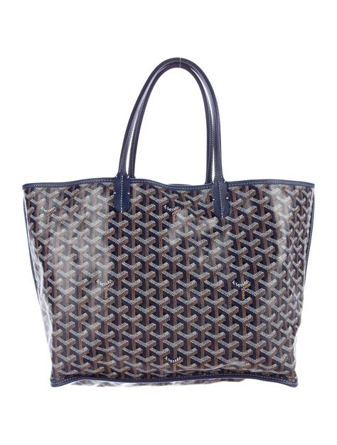 goyard blue tote|reversible goyard tote bag.